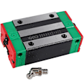 Miniatyrbild 1 av 5: Stål Hgh20ca 20mm Linjär Rail Guide Block för Cnc Maskindelar Tillverkningsutrustning-WELLNGS 0 0