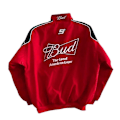 Miniatyrbillede 2 af 4: Budweiser Sort F1 Racerjakke - WELLNGS Custom