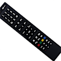Miniatyrbillede 3 af 5: Fjernbetjening RC4846 til Sharp TV LCD-skærm LC-32LD145E 32LED900B 32LD145K 39LD145E 39LD145K 32LD145V 39LD145V 50LE756EN-WELLNGS