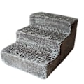 Miniatyrbilde 3 av 4: Komfort Kjæledyr Hundetrapper Svampetrapper Enkel Fjerning Vaskbare Klatretrapper for Kjæledyr-WELLNGS Dark Grey 60*42*39CM
