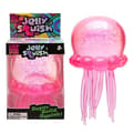 NeeDoh Jellyfish Jelly Squeeze Sensorisk Leketøy, egnet for barn og voksne Pink