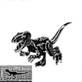 Miniatyrbillede 1 af 5: 1 stk. Jurassic Stor Størrelse Dinosaur Byggeklodser T-rex Quetzalcoatlus Spinosaurus Actionfigurer Børnelegetøj - WELLNGS Indoraptor