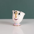 Miniatyrbillede 5 af 5: Ny Skønheden og Udyret Mrs. Potts Chip Tekande Kop Sæt Tekander Krus Dejlig Julegave-WELLNGS Blue Sugar Bowl