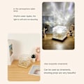 Miniatyrbild 5 av 5: Aurora Northern Lights Lamp, Wave-Cube Lamp, Projektor, 16 Färg Vattenvågseffekt Ljus för Sovrum-WELLNGS