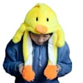 Pikkukuva 5 / 8: Pehmeä lämmin pupuhattu LED-valolla, hyppyhattu - WELLNGS Luminous White Rabbit Hat