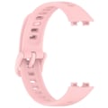 Miniatyrbilde 3 av 5: for Huawei Band 8/8 NFC/9/9 NFC Glanset Silikon Klokkereim Erstatning Klokkebånd-WELLNGS Style D