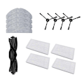 Miniatyrbilde 2 av 5: Kompatibel med RV20 Max Plus / TP-Link Tapo RV30 Max Plus / RV30 Max / RV20 Max robotstøvsuger hovedsidebørste Mo-WELLNGS