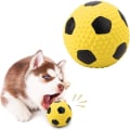 Miniatyrbillede 6 af 7: Hundetyggeben Legetøj Kæledyr Fodbold Latex Fodbold Lyd Legetøj 9 cm