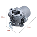 Miniatyrbillede 3 af 5: Karburator til Briggs & Stratton 12,5 hk motor