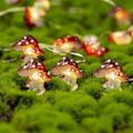 Miniatyrbillede 7 af 7: Svampe Dekoration LED Lyskæde 10ft 30 LED