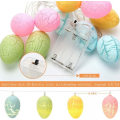 Miniatyrbilde 2 av 5: BrizLabs påskedekorative fe-lys, 10 LED 2 m egg fe-lys, batteri