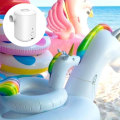 Miniatyrbillede 3 af 8: Ultra Mini Luftpumpe, Genopladelig, 4 Désen, Hvid