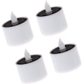 Miniatyrbillede 4 af 8: Solcelledrevne LED-stearinlys, flimrende flammefri stearinlyslamper,
