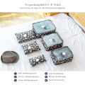 Miniatyrbild 3 av 5: Bagageförvaringsväska: 6 i 1-set för snygg packning när du reser