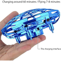 Miniatyrbild 5 av 5: UFO mini UAV, barn UAV, UFO flygande boll, 360¡ã roterande flygande leksak nav