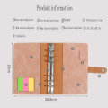 Miniatyrbild 4 av 5: A6 Budget Binder Set - Budget Planner med folie kontantkuvert, besparingsutmaning budgetplan