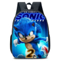 Pikkukuva 3 / 3: Sonic-reppu SONIC-reppu ala- ja yläkoululaisille reppu pojille ja tytöille - D6 Sonic 10-16 tuumaa