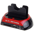 Miniatyrbillede 2 af 6: HDD Docking Station Dobbelt Harddisk Docking Station Base til 2,5 tommer 3,5 tommer