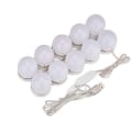 Miniatyrbillede 1 af 5: LED-spejllys, 10 dæmpbare make-up-lys, make-up-lys, spejlampe, USB-kabel