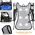 Pikkukuva 4 / 5: Ultralight vedenpitävä urheilureppu 12L: Ilmainen 2L vesipussi Type E