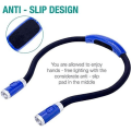 Miniatyrbilde 3 av 7: Oppladbar boklampe 4 LED nakkelampe, leselys for lesing i