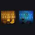 Miniatyrbilde 3 av 5: Eventyrlys, krystallkuler Lys eventyrlys med flerfarget