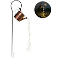 Miniatyrbillede 2 af 8: Vandfald formet Twinkle Fairy Lights, havevandkande