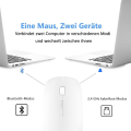 Miniatyrbilde 4 av 6: Gjenladbar Bluetooth-mus for bærbar PC og nettbrett