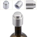 Miniatyrbillede 3 af 5: 4 stk. vin- og champagnestoppere, rustfrit stål vinpropper