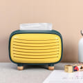 Miniatyrbillede 2 af 5: Multifunktionel læder servietboks