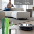 Miniatyrbillede 5 af 7: Tilbehørssæt kompatibel med iRobot Roomba i7 E5 E6 E7 sidebørster ruller filtre