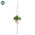 Miniatyrbillede 1 af 5: Håndlavet Blomsterpotte Flettet Netpose style 2 125cm