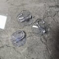 Miniatyrbild 6 av 6: Rakhyvelförkläde för män, skäggrakning, transparent sugkopp, rakhyvelförkläde, skäggtrimningsförkläde, skäggstylingförkläde White (transparent suction cup)