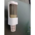 Miniatyrbild 1 av 4: Väggmonterad engångskopphållare, vattenbehållare, pappers- eller plastkopporganisatör -