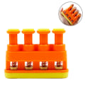 Miniatyrbilde 1 av 8: Finger trener ï¼?4 justerbare knapper ï¼? Fér gitarspiller, musiker, oransje
