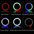 Miniatyrbillede 5 af 7: Ringlys til bærbar computer til videokonferencer, 8\" LED selfie ringlys med udtræk