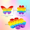 Miniatyrbild 2 av 5: Push Pop Bubble Fidget, Popit Popper PopitS It Popitz
