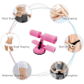 Miniatyrbilde 8 av 8: Selvsugende situp-stang, sit-ups hjelpemiddel, sit up trener sugekopp, rosa