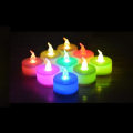 Pikkukuva 2 / 5: Liekitön LED-kynttilät, 24 LED-tealight, välkkyvät tealightit, lämmin valkoinen,