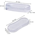 Miniatyrbild 2 av 5: 5 st (transparent) toalettstolsskydd - toalettstolsskydd