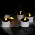 Miniatyrbillede 5 af 8: Solcelledrevne LED-stearinlys, flimrende flammefri stearinlyslamper,
