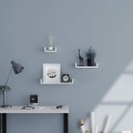 Miniatyrbild 2 av 5: Plast hylla, väggmonterad, ingen borrning, självhäftande förvaringshylla,