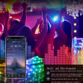 Miniatyrbilde 3 av 5: LED-stripe 20m Bluetooth RGB LED-stripe fargeskiftende LED-lyskjede
