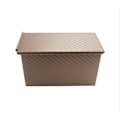 Miniatyrbillede 1 af 5: Pullman brødform med låg til bølget brød med låg (21,5 x 12 x 11 cm)-