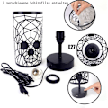 Miniatyrbillede 3 af 5: Touch-sengelampe, bordlampe med 2 USB-porte, 3 intensitetsniveauer