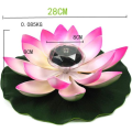 Miniatyrbillede 3 af 7: LED Solar Lotus Lampe 7 RGB Dam Lys Have Lamper Flydende Lotus