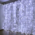 Miniatyrbilde 1 av 7: LED lysgardin, lysnett 3m x 3m lysgardin 300 LED