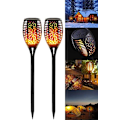 Miniatyrbillede 1 af 8: Solcelled flammelys, pakke med 2 solcellelamper have IP65 vandtæt solcellelampe