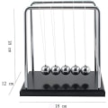 Miniatyrbilde 2 av 8: Newtons store pendel sving vitenskapsspill for barn 18*12*18cm