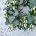 Miniatyrbild 4 av 7: Eucalyptus konstgjord krans, krans, jul dörrkrans, väggkrans, murgröna girlang